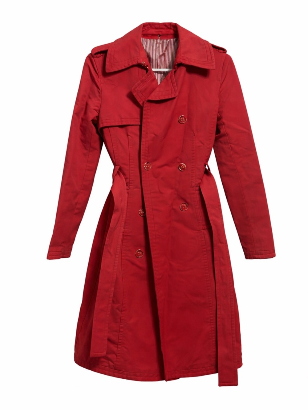 Express design studio, women raincoat, peach color XS